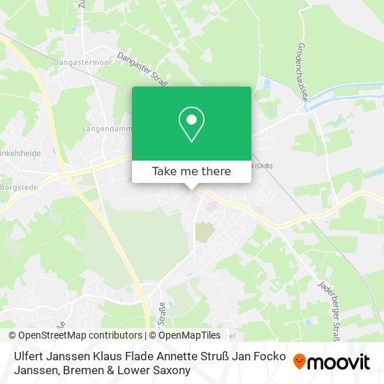 Ulfert Janssen Klaus Flade Annette Struß Jan Focko Janssen map