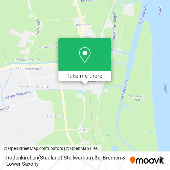 Rodenkirchen(Stadland) Stellwerkstraße map