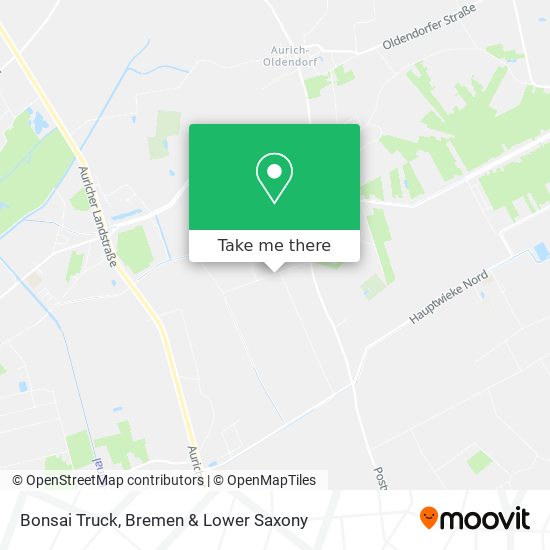 Bonsai Truck map
