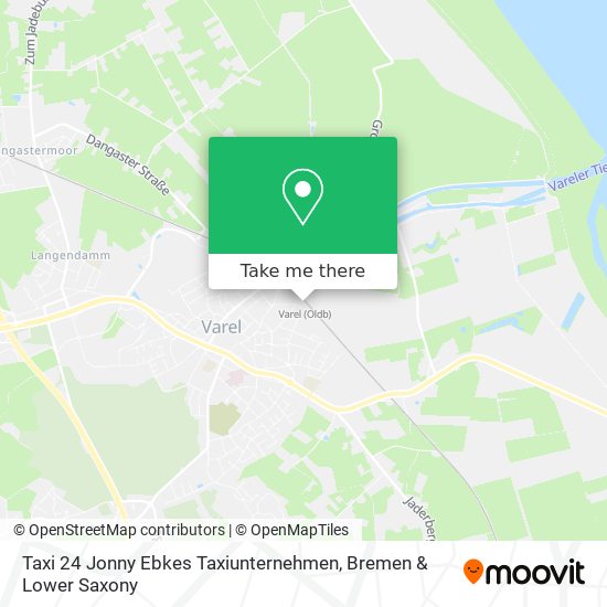 Taxi 24 Jonny Ebkes Taxiunternehmen map