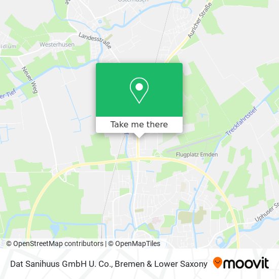 Dat Sanihuus GmbH U. Co. map