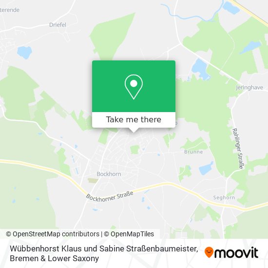 Wübbenhorst Klaus und Sabine Straßenbaumeister map