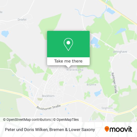 Peter und Doris Wilken map