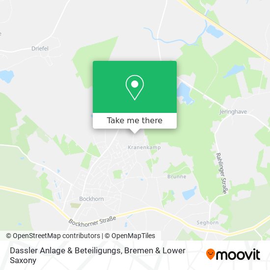 Dassler Anlage & Beteiligungs map