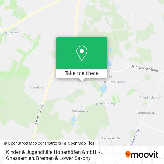 Kinder & Jugendhilfe Höperhöfen GmbH K. Ghassemieh map