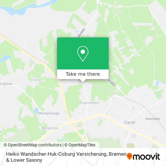 Heiko Wandscher-Huk-Coburg Versicherung map