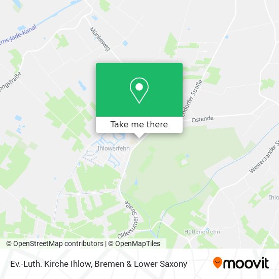 Ev.-Luth. Kirche Ihlow map