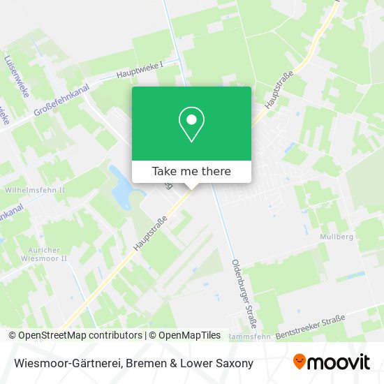 Wiesmoor-Gärtnerei map
