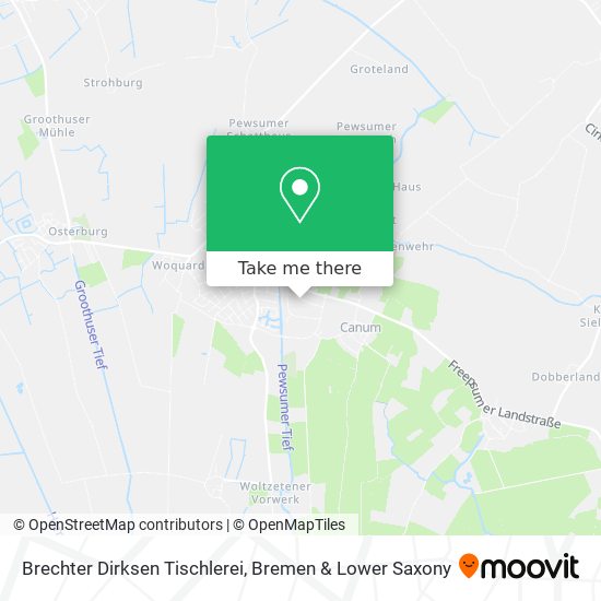 Brechter Dirksen Tischlerei map