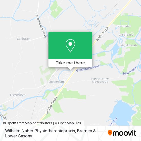 Wilhelm Naber Physiotherapiepraxis map