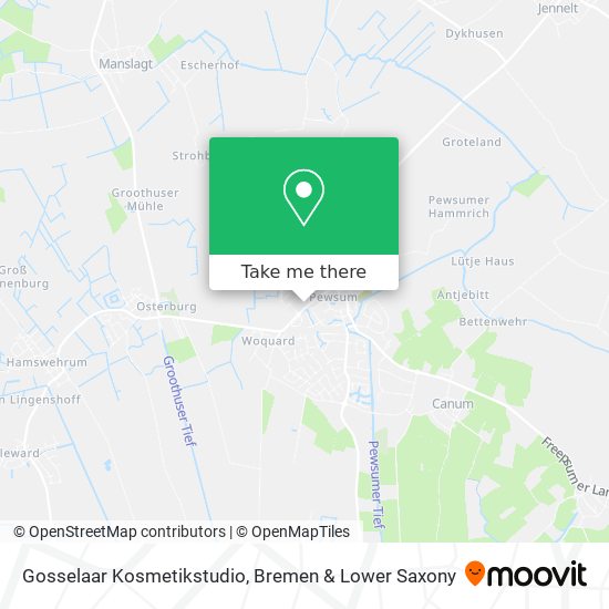 Gosselaar Kosmetikstudio map