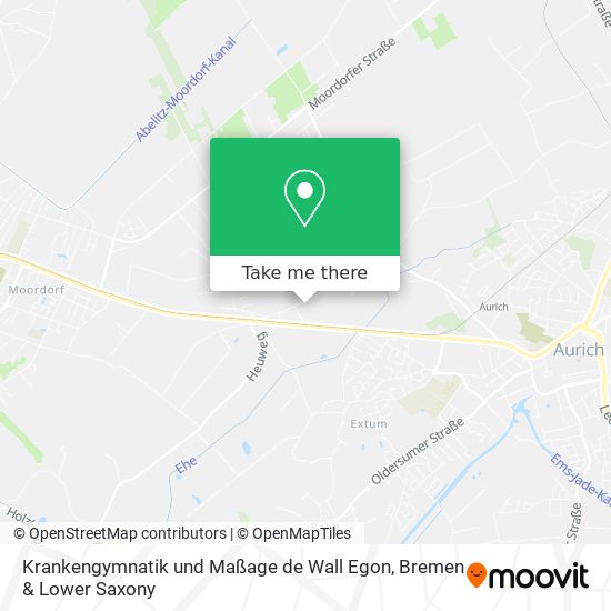 Krankengymnatik und Maßage de Wall Egon map