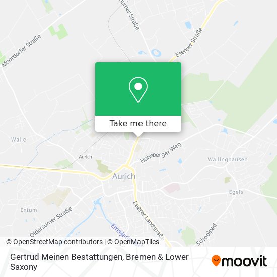 Gertrud Meinen Bestattungen map