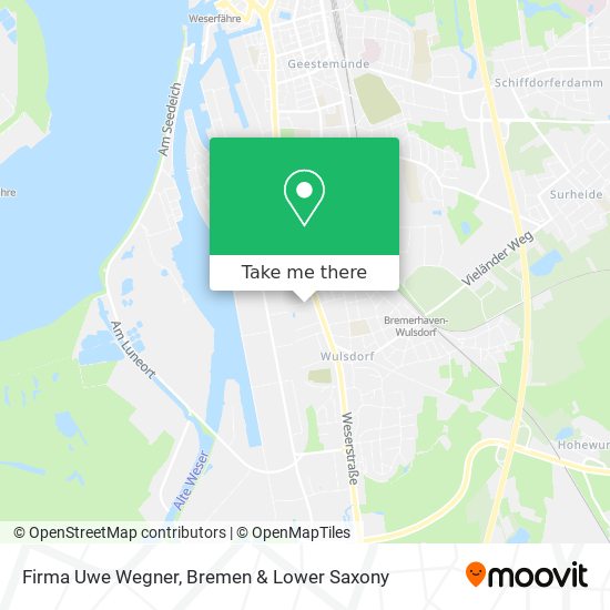 Firma Uwe Wegner map