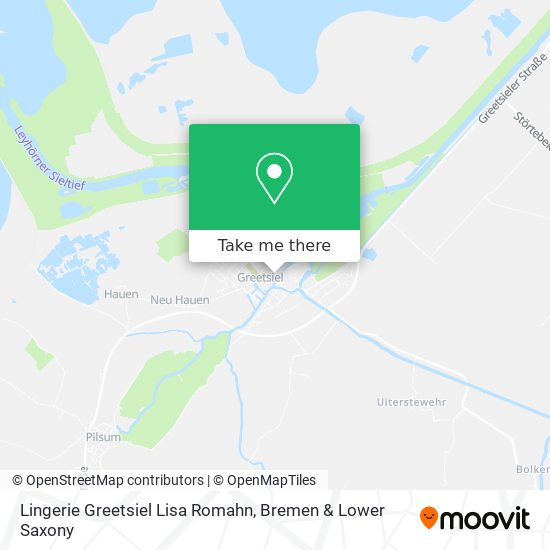Lingerie Greetsiel Lisa Romahn map