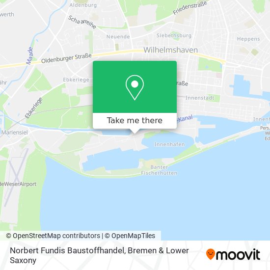Norbert Fundis Baustoffhandel map