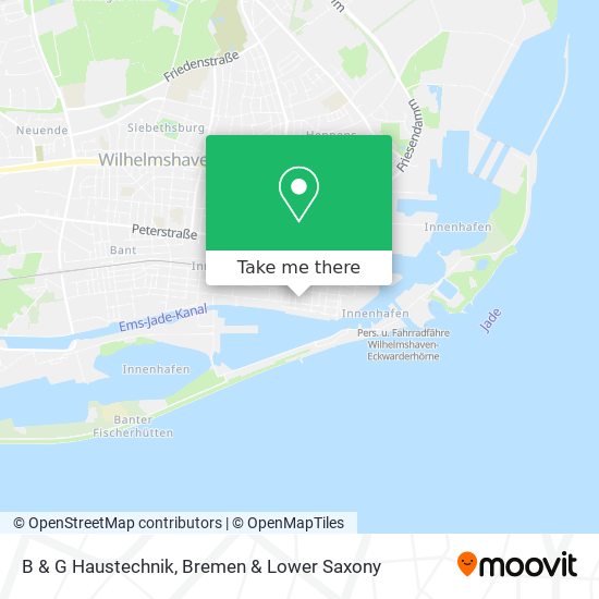 B & G Haustechnik map