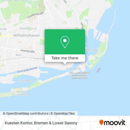 Kuesten Kontor map