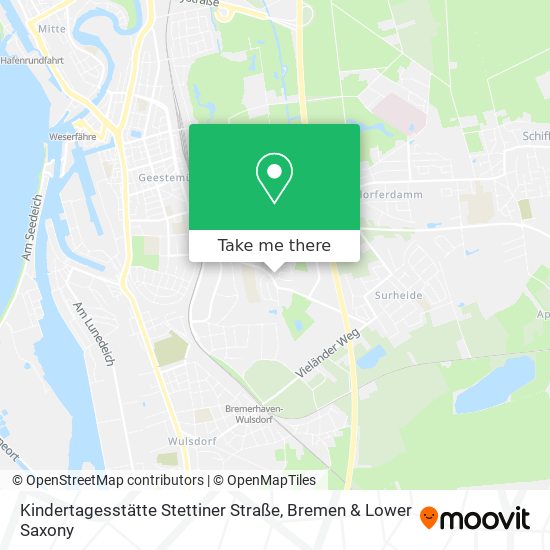 Kindertagesstätte Stettiner Straße map