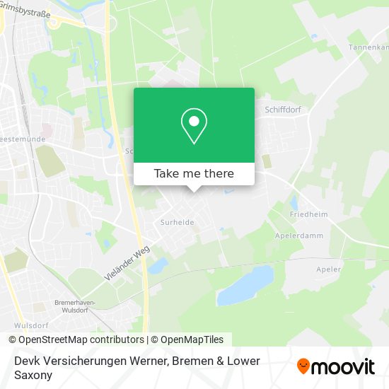 Devk Versicherungen Werner map