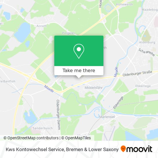 Kws Kontowechsel Service map