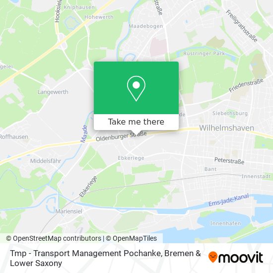Tmp - Transport Management Pochanke map
