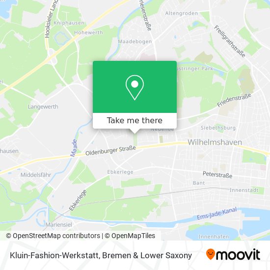 Kluin-Fashion-Werkstatt map
