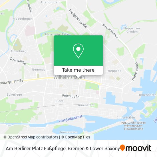 Am Berliner Platz Fußpflege map