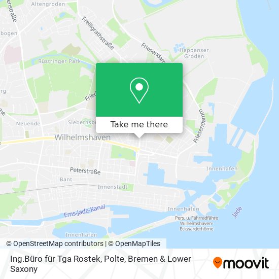 Ing.Büro für Tga Rostek, Polte map