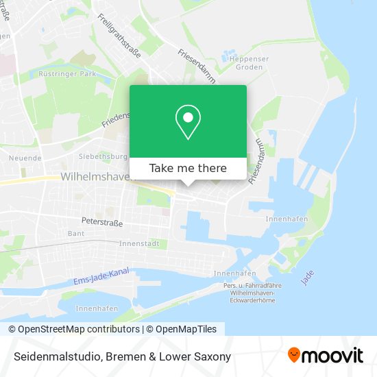 Seidenmalstudio map