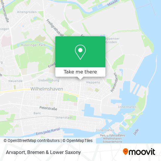 Arvaport map