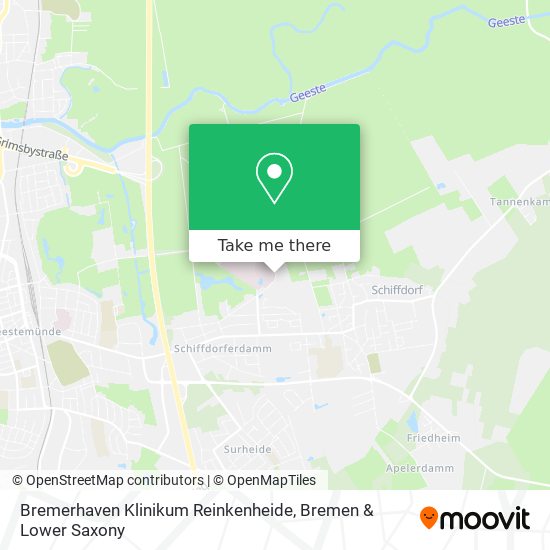 Bremerhaven Klinikum Reinkenheide map