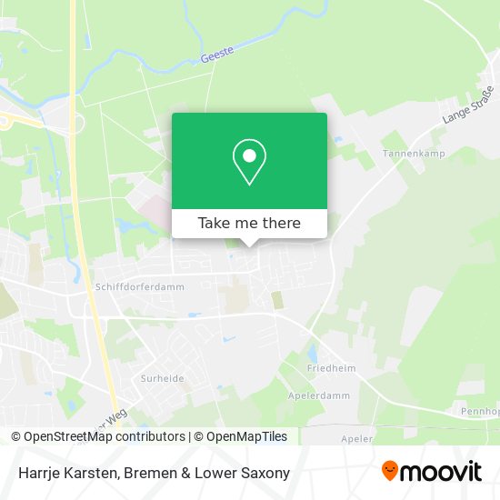 Harrje Karsten map