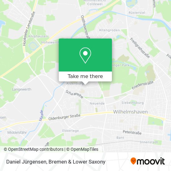 Daniel Jürgensen map