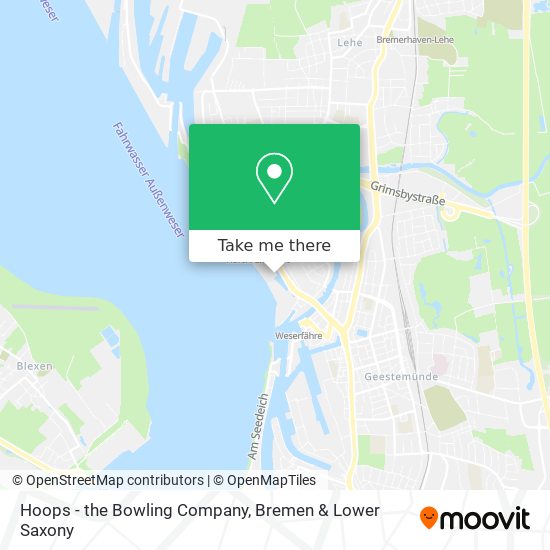 Hoops - the Bowling Company map