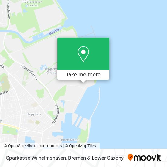 Sparkasse Wilhelmshaven map