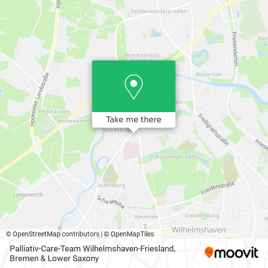 Palliativ-Care-Team Wilhelmshaven-Friesland map