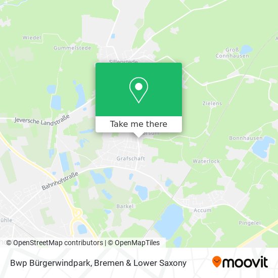 Bwp Bürgerwindpark map