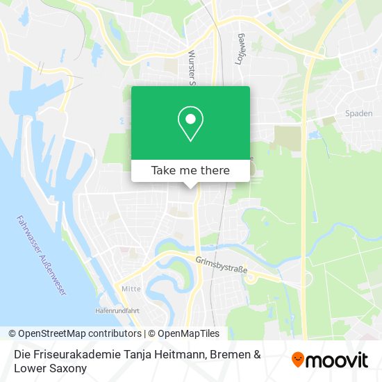 Die Friseurakademie Tanja Heitmann map