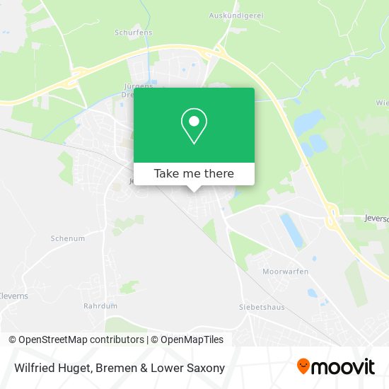 Wilfried Huget map