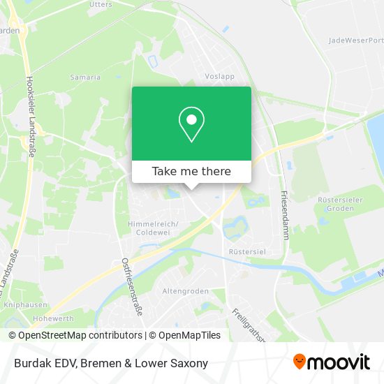 Burdak EDV map