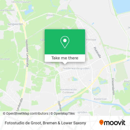 Fotostudio de Groot map