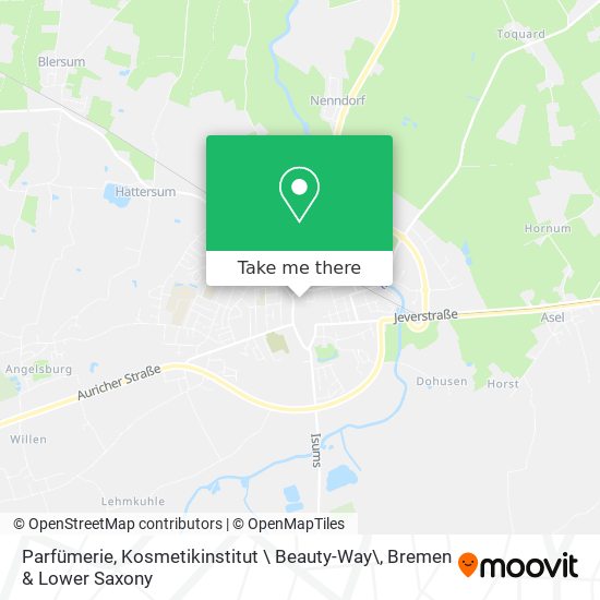 Parfümerie, Kosmetikinstitut \ Beauty-Way\ map