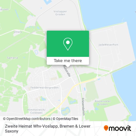 Zweite Heimat Whv-Voslapp map