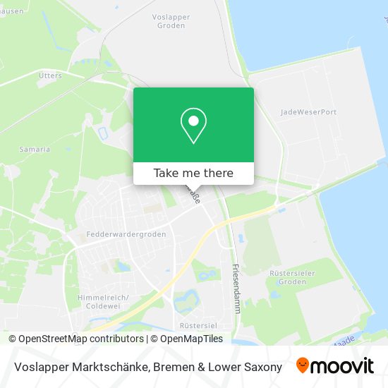 Voslapper Marktschänke map