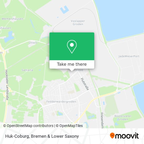 Huk-Coburg map