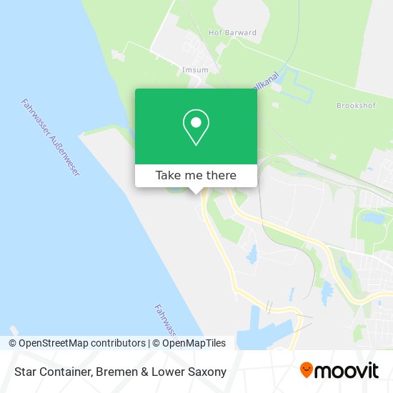Star Container map
