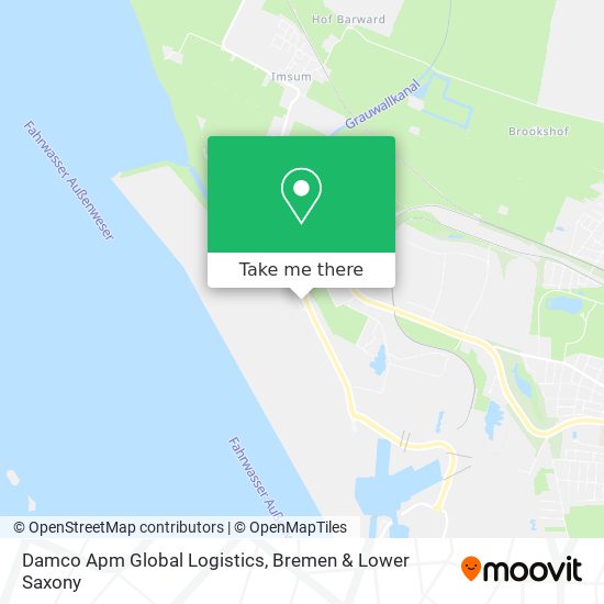 Damco Apm Global Logistics map