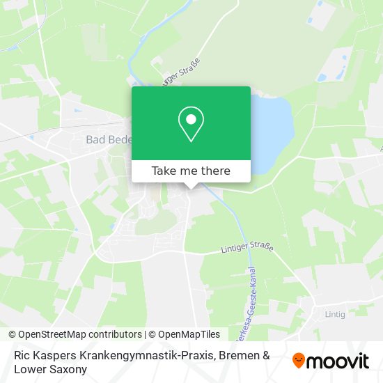Ric Kaspers Krankengymnastik-Praxis map