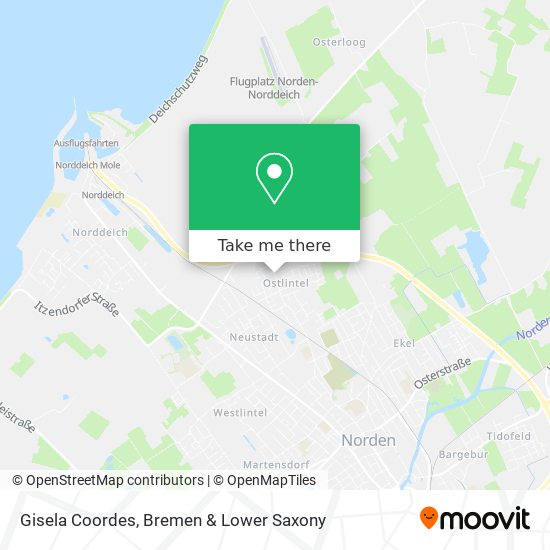 Gisela Coordes map